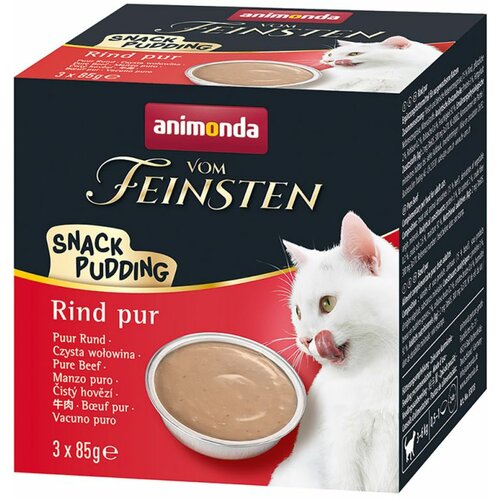 Animonda vom feinsten puding za mačke - govedina 3x85g Cene