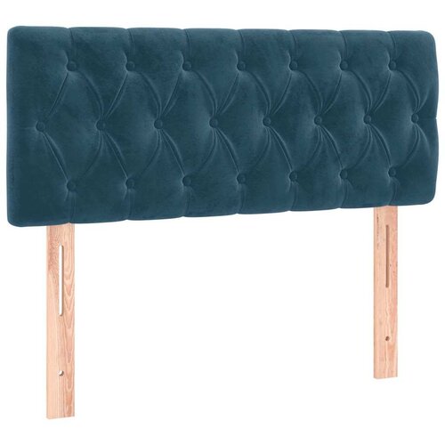 Box spring krevet s madracem tamnoplavi 100x200 cm bar&amp;scaron;unasti Slike