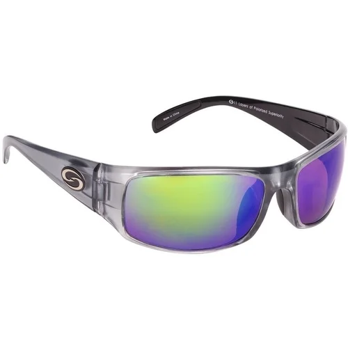 Strike King S11 Optics Okeechobee Clear Gray Metallic/Green Mirror Ribarske naočale