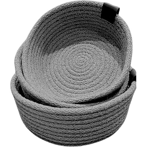 Dekordom korpica set 3/1 - dark grey Cene
