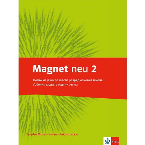 Klett Nemački jezik 6, Magnet neu 2, udžbenik za šesti razred + CD ...