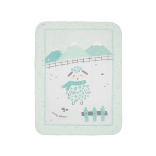 Kikka Boo Super soft sherpa baby ćebence 80x110 Sleepy Sheep ( KKB22149 ) Cene