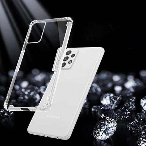 Nillkin Nature TPU gel ovitek za Samsung Galaxy A72 prozoren Slike
