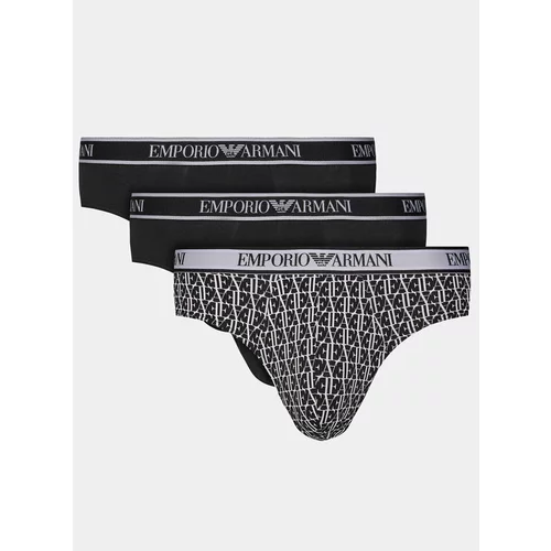 Emporio Armani Underwear Set 3 sponjic 112132 4R717 35421 Črna