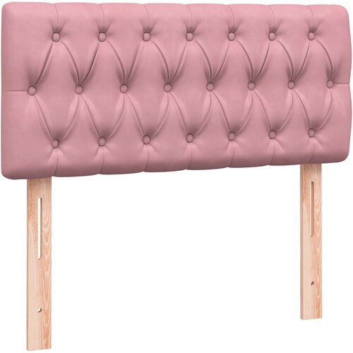 Box spring krevet s madracem ružičasti 80 x 220 cm bar&amp;scaron;unasti Slike