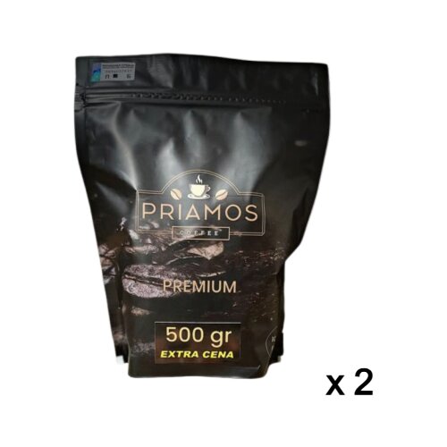 Priamos Kafa Premium, 2x500 gr Cene