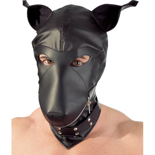 Fetish Collection Maska za psa - crna (SL) Cene
