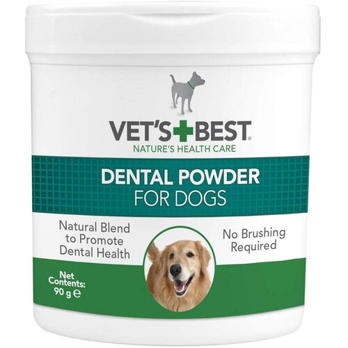 Vets Best Prah za zube pasa Dental Powder, 90 g Slike