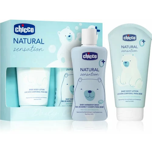 Chicco Natural Sensation Daily Care poklon set 0+ (za djecu od rođenja)