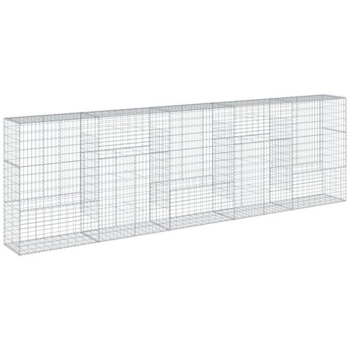  Gabionska ko&amp;scaron;ara s poklopcem 500x50x150 cm pocinčano željezo Slike
