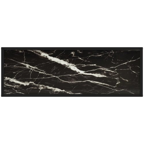  Konzolni stol crni 100 x 35 x 75 cm od kaljenog stakla Slike