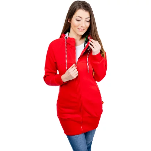 Glano Women's Stretched Sweatshirt - Red