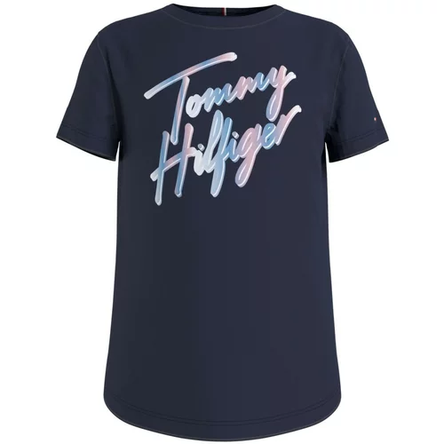 Tommy Hilfiger Majice s kratkimi rokavi KG0KG05870-C87 Modra