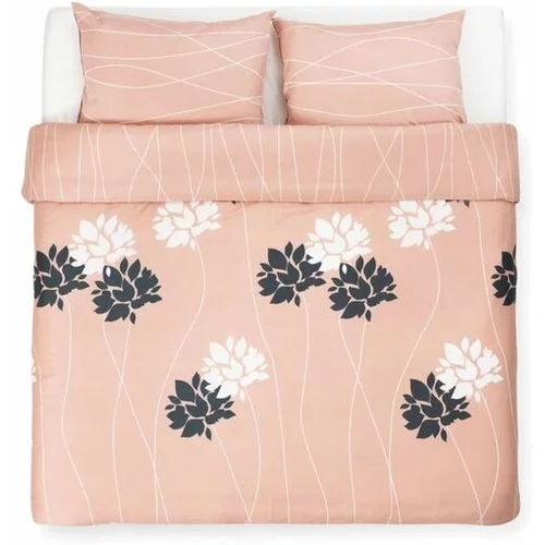 Odeja posteljnina 035095 Anikka 200x260+2x60x80cm puder roza