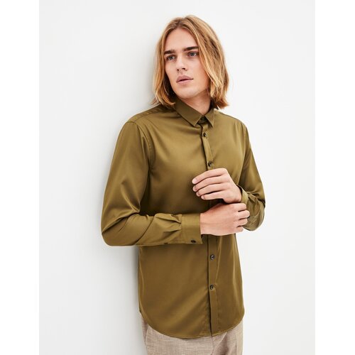 Celio Shirt Paradis Long Sleeve - Men Slike