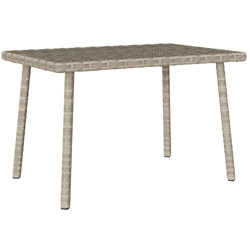 vidaXL Vrtni stolić za kavu pravokutni svijetlo sivi 60x40x37 cm Cijene