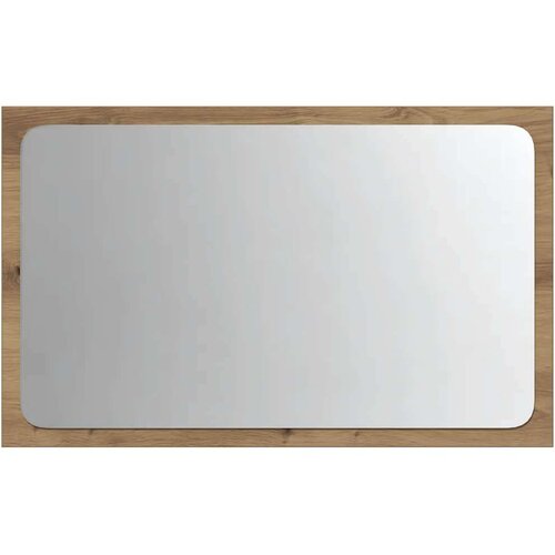 VidaXL Kupaonsko ogledalo s LED svjetlom boja hrasta 60x8,5x38 cm Slike