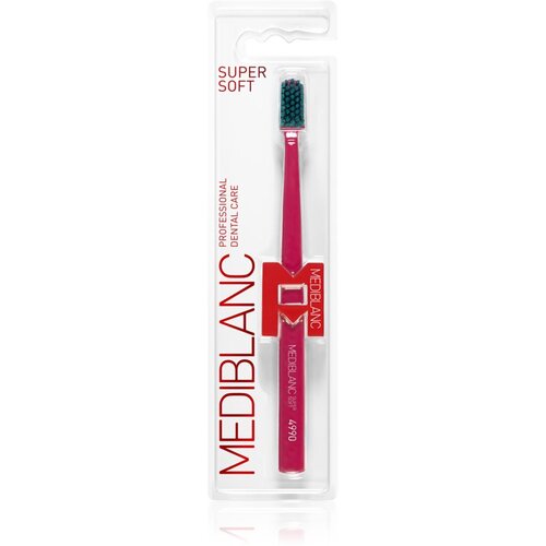 MEDIBLANC 4990 Super Soft četkica za zube Dark Pink 1 kom Slike
