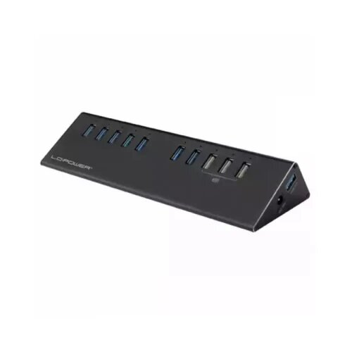 LC-Power usb hub 7+3 port  3.0 alu 2B-10 Cene