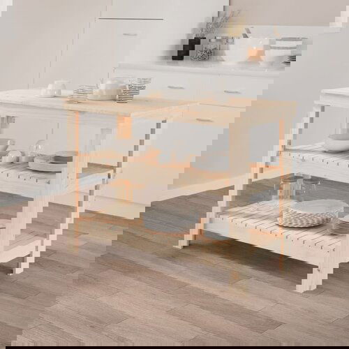 VidaXL Radni stol 110,5 x 50 x 80 cm od masivne borovine Slike