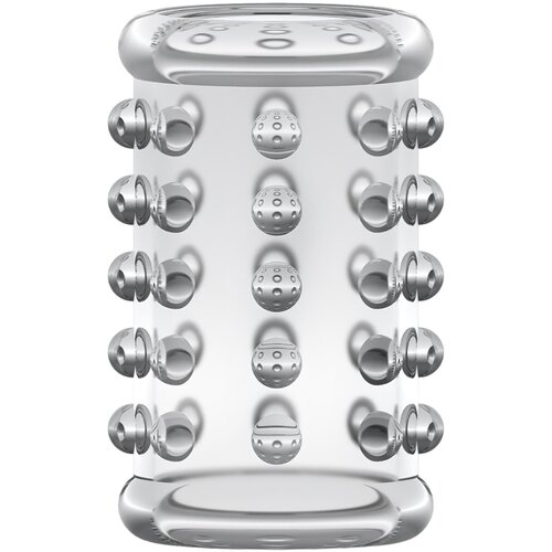 Stay Hard - pikčasta kondomasta manšeta (prosojna) Cene