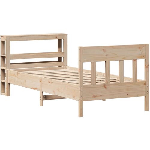 vidaXL Okvir kreveta bez madraca 90 x 200 cm od masivne borovine Cene