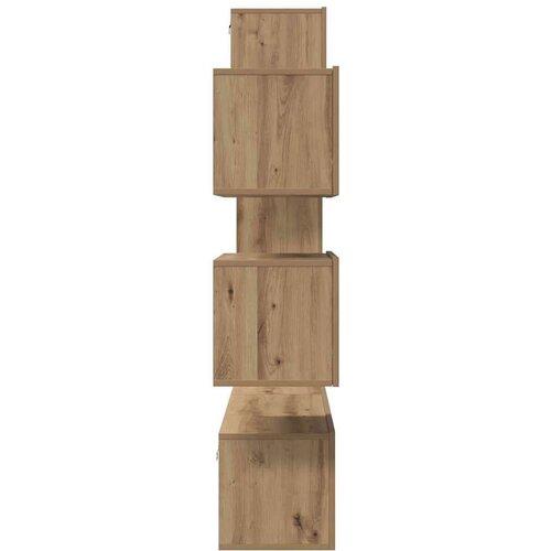 VidaXL Set TV komoda s policom Ostalo s pohranom s vratima Podesiva 6 pcs hrast artisan 30.5 x 30 x 90 cm Slike