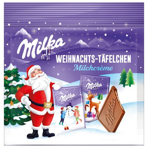 Milka Mini božične čokoladice - 150 g Slike