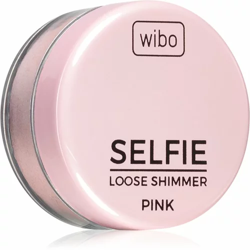 Wibo Loose Shimmer osvetljevalec v prahu Pink 2 g