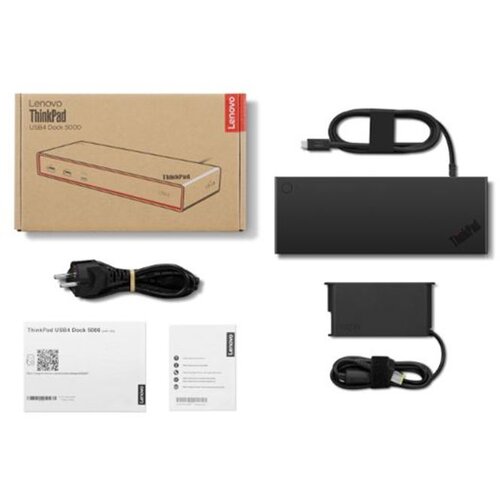 Lenovo ThinkPad USB4 Dock 5000 40BF0100EU docking stanica Slike
