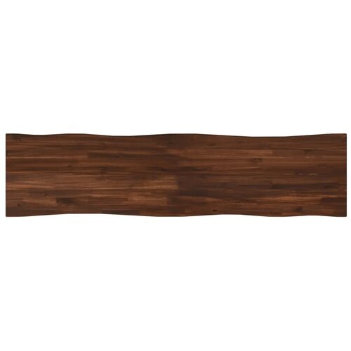  Pravokutni stolni vrh 140 x 40 x 3 cm Pravokutni - Tamno smeđa 90 x 55 x 3 5 cm Živi rub 2 strane Slike