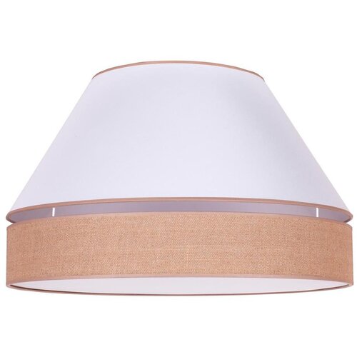  duolla - plafonska lampa avignon 3xE27/15W/230V ø 60 cm bela/smeđa Cene