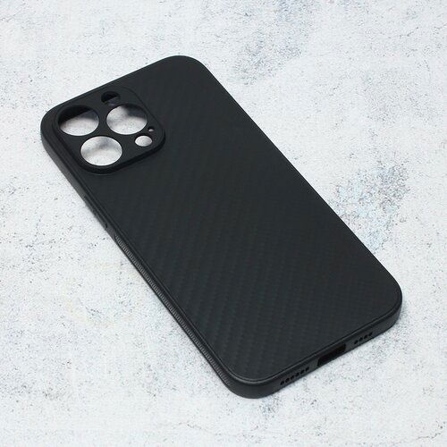 maska za telefon Carbon fiber za iPhone 14 Pro Max 6.7 crna Slike