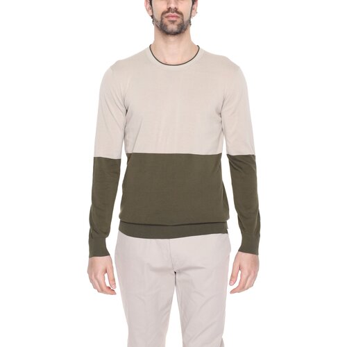Liu Jo Puloverji GIRO LONGSTRIPE M124P202LONGSTRIPE Bež Slike