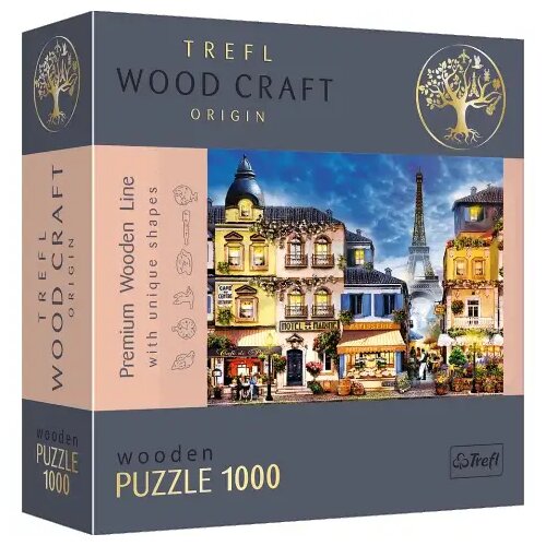 Trefl Wood Craft: Francoska aleja 1000-delna premium lesena sestavljanka - Cene
