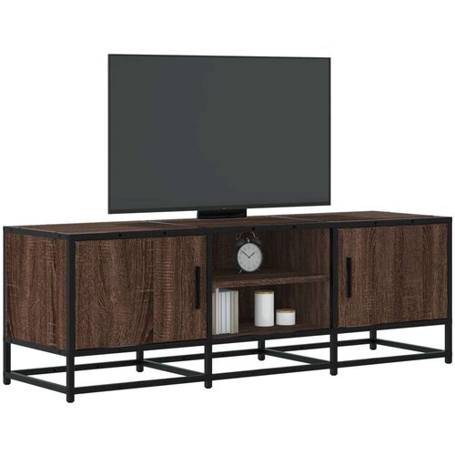 vidaXL TV omarica rjavi hrast 120x35x41 cm inženirski les Cene
