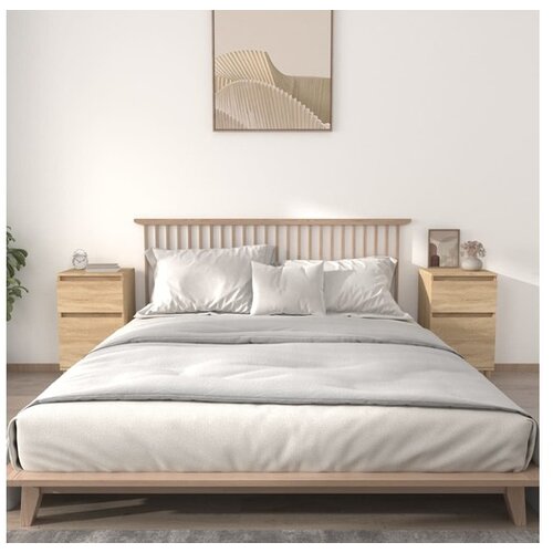  Nočna omarica 2 kosa sonoma hrast 40x35x70 cm Cene