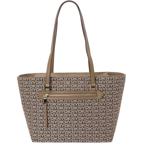 Dkny Nakupovalna torba 'Bryant' karamel / svetlo rjava / bela Cene