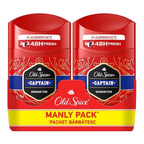 Old Spice captain dezodorans stik 2x50ml Cene