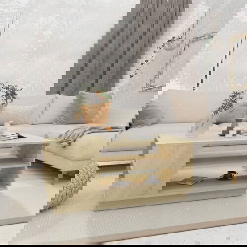 VidaXL stolić za kavu boja hrasta sonome 102 x 55 x 43 cm od iverice Slike
