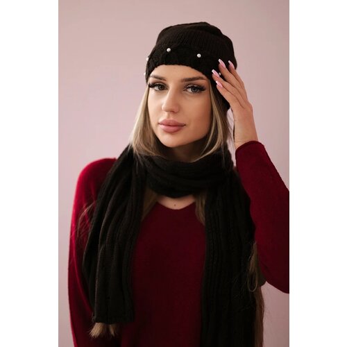 Kesi Women's set with scarf Melania K389 brown Cene