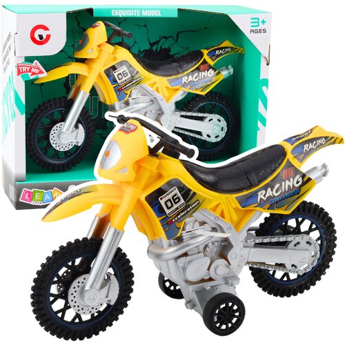  Motocross Off-Road Drive Lights Sounds Yellow Cene