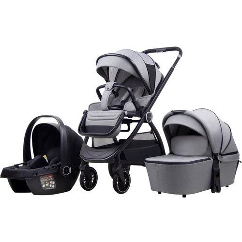 LA MAMA trio kolica za bebe 3U1 - gray Cene