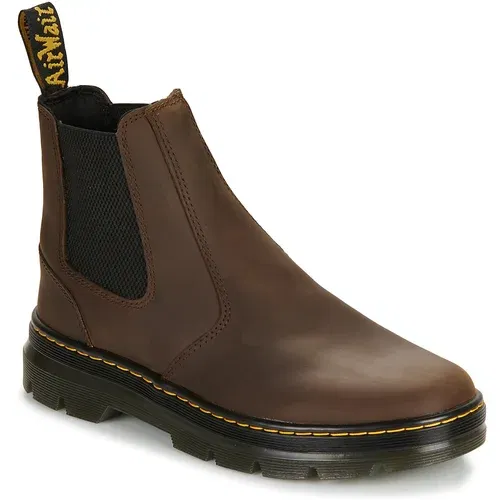 Dr. Martens Polškornji Embury Leather Gaucho Crazy Horse Kostanjeva