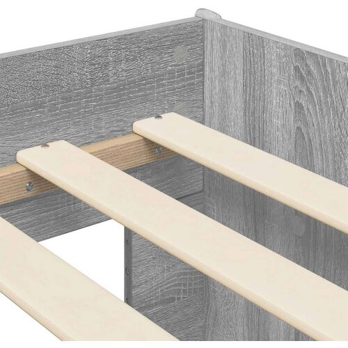  Kreveta za visoko spavanje djece 2 pcs Siva Sonoma - Siva Sonoma 100 x 200 cm Slike