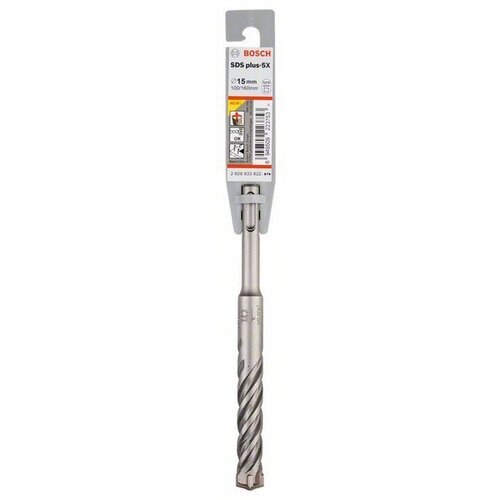 Bosch Hamer burgija SDS plus-5X 2608833822, 15 x 100 x 160 mm Cene