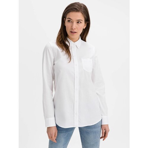 GAP Shirt V-Fitted Boyfriend Oxf - Women Cene