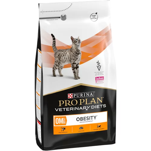 Purina Pro Plan Veterinary Diets Feline OM ST/OX - Obesity Management - Varčno pakiranje: 2 x 5 kg