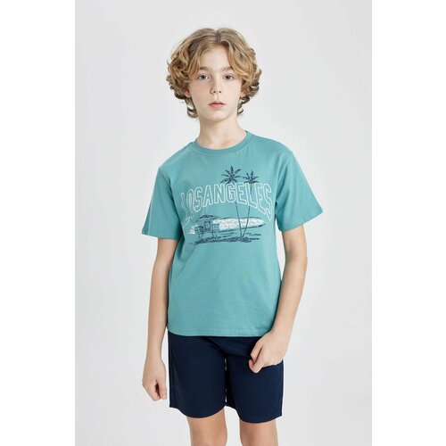 Defacto Boy Regular Fit Crew Neck Printed Short Sleeve T-Shirt Slike