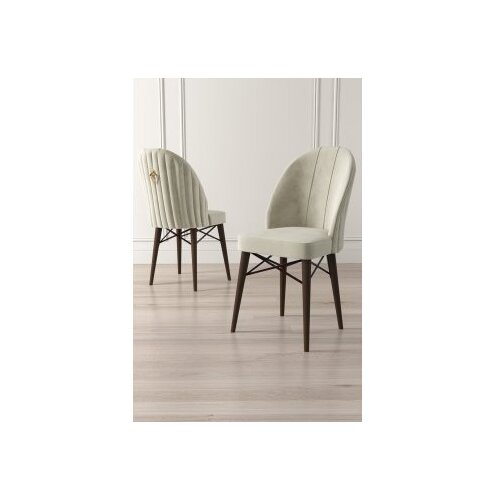 Hanah home Ritim set stolica, 44x96x42 cm, 4 dijela, krem-smeđa Cene